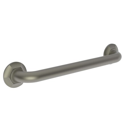 Newport Brass 19" L, Two Post, Solid Brass, 16" Grab Bar in Gun Metal, Gun Metal 1200-3916/14